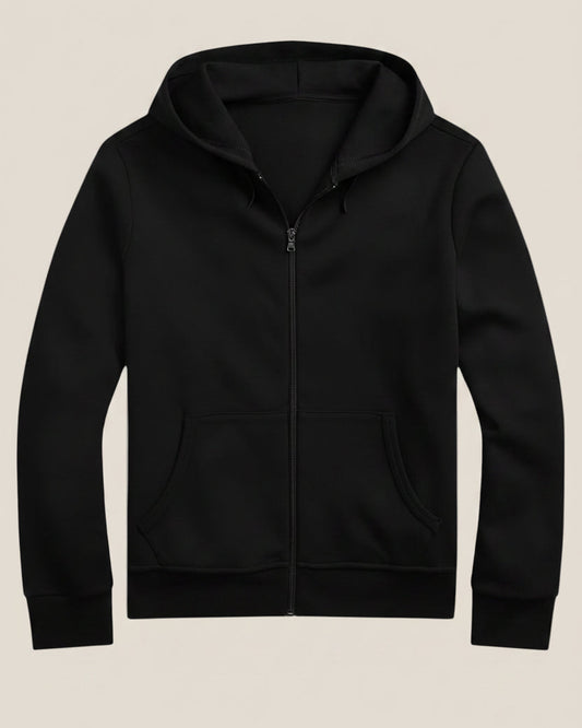 Double-Knit Full-Zip Hoodie